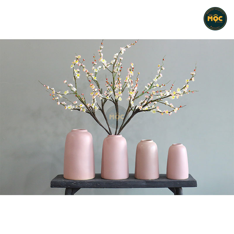 Cắm Hoa Tươi | Mờ | 3742 Bình Hoa Bốn Mùa Chuông H36 23x23x36 M11