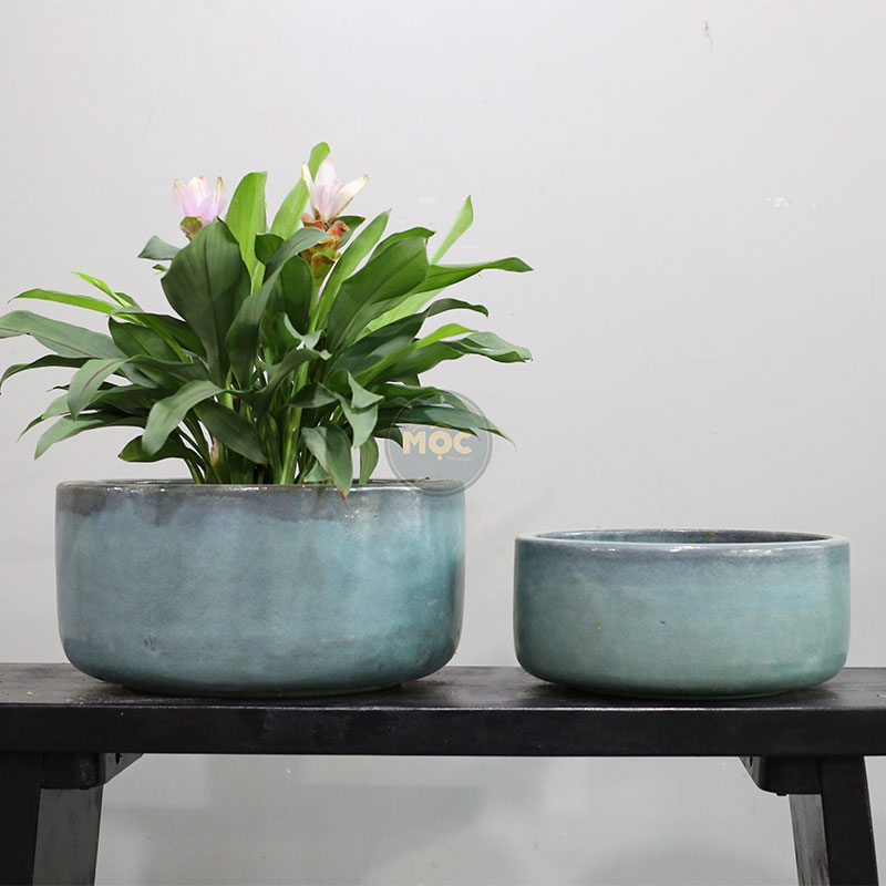 3446 OD Trụ Thấp 30x30x13 Xanh Rêu