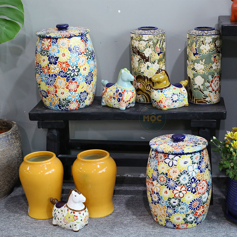 4177 Gốm Thú Ngựa Gốm Tiểu Lạc 18x10x15