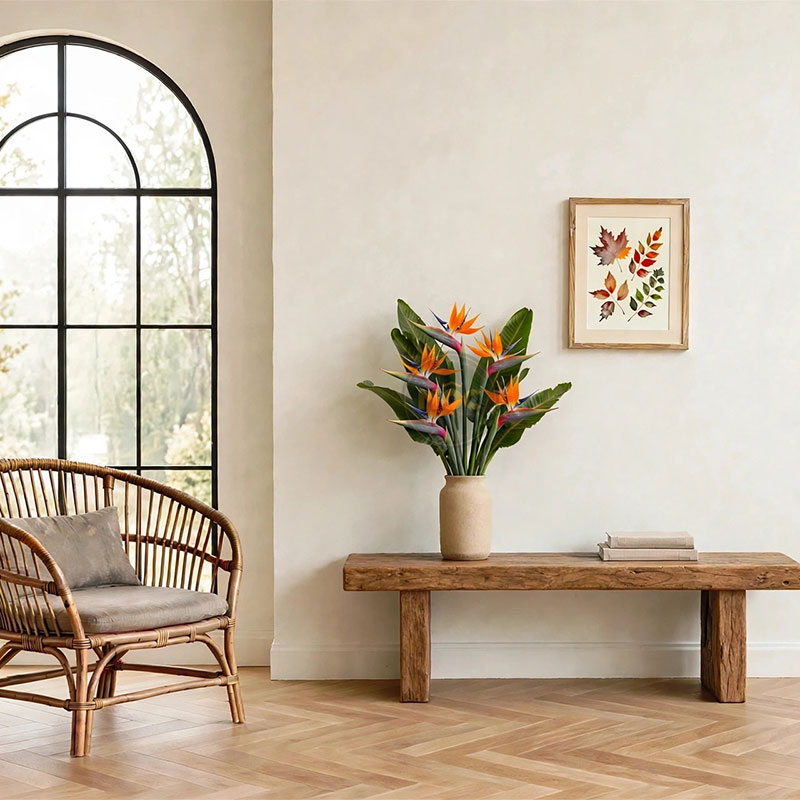 Cắm Hoa Tươi | Mờ | 4069 Bình Hoa Bốn Mùa 17x17x28 M15